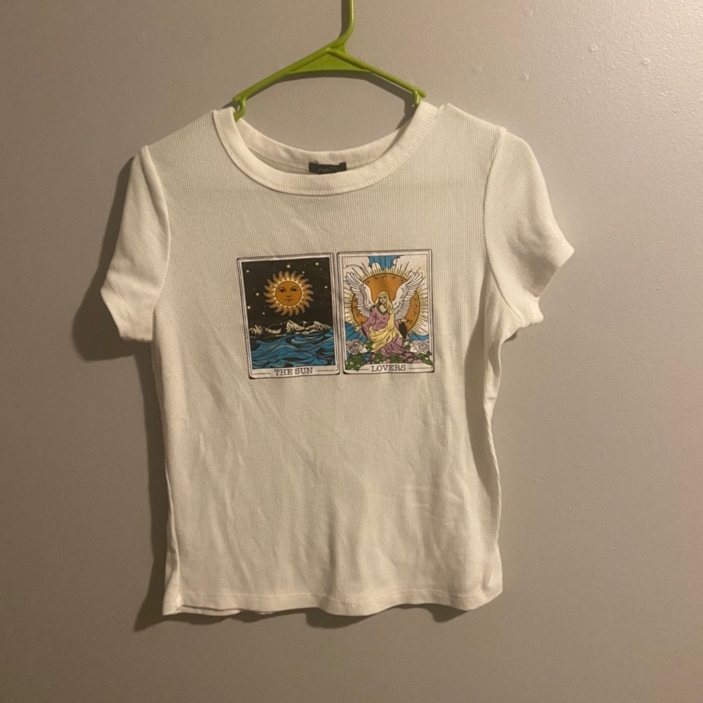 The Sun and Lovers Tarot Card t shirt